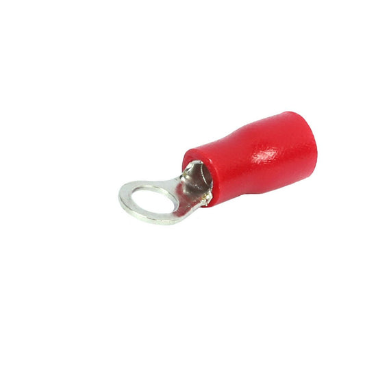Aerpro 3.7Mm O Ring Terminal Red - 100Pcs APR35R