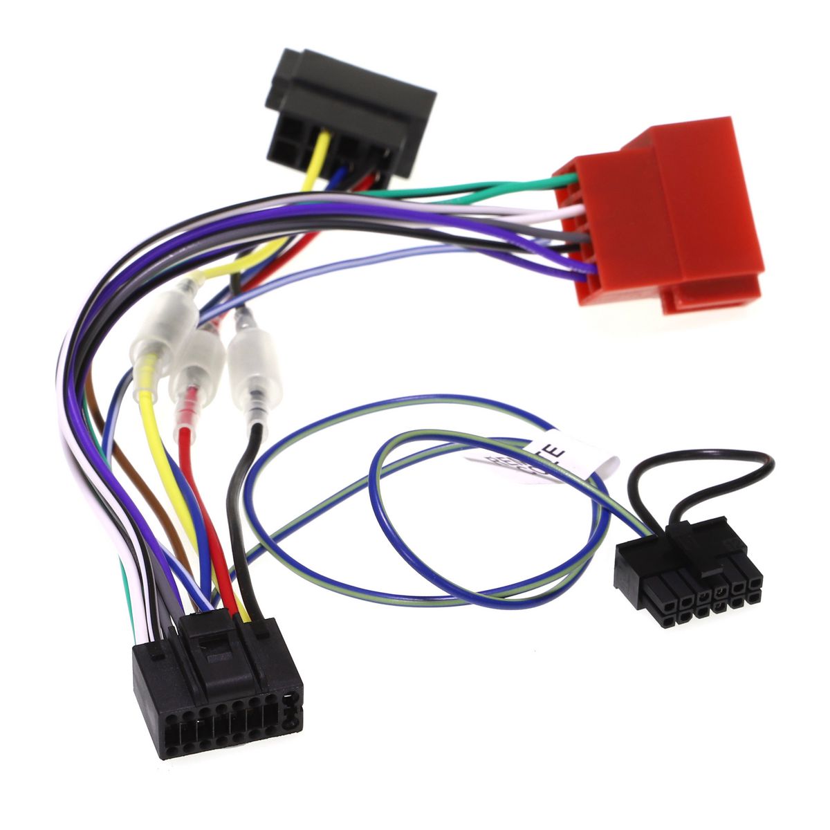 Aerpro App9 Secondary Iso Harness & Swc Patch Lead To Suit Kenwood Head Units (16 Pin Connector) APP9KE2
