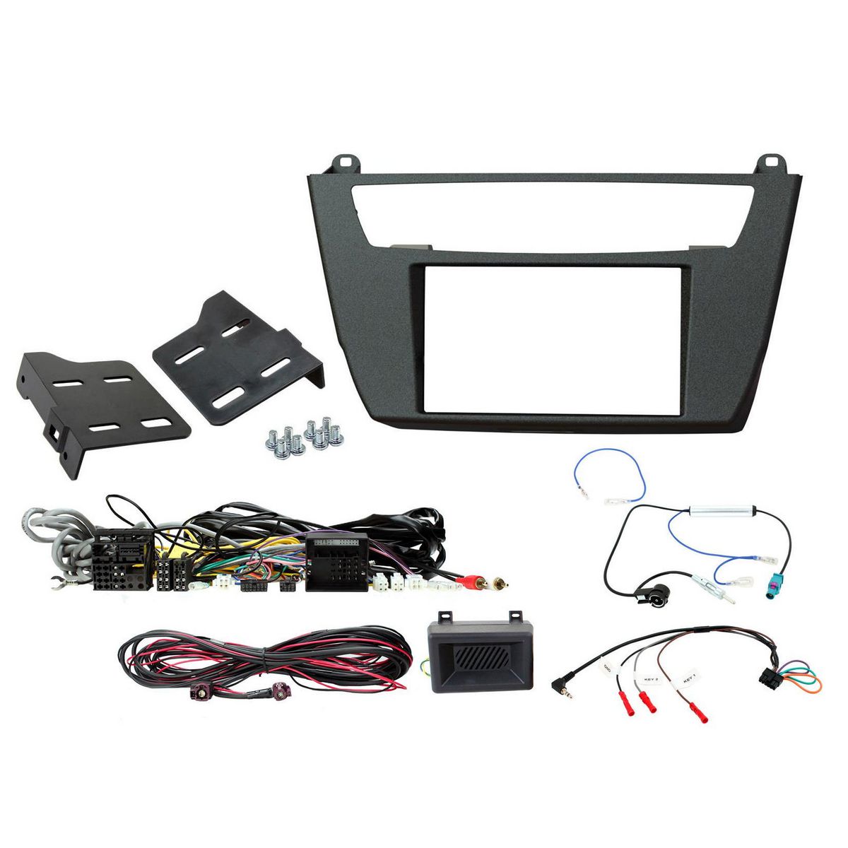 Aerpro Install Kit To Suit Bmw 1 Series F20, F21; 2 Series F22 - Non Amplified (Black) FP8427K