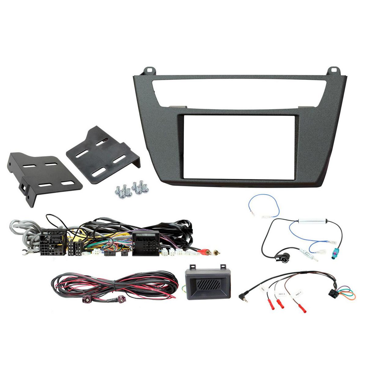 Aerpro Install Kit To Suit Bmw 1 Series F20, F21; 2 Series F22 - Non Amplified (Black) FP8427K