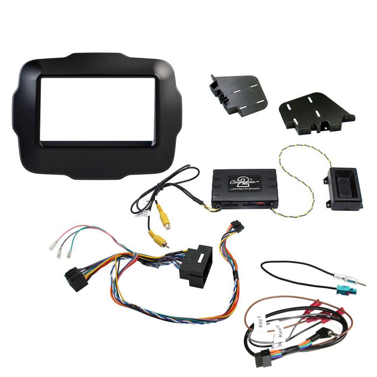 Aerpro Install Kit To Suit Jeep Renegade (Black) FP8347K