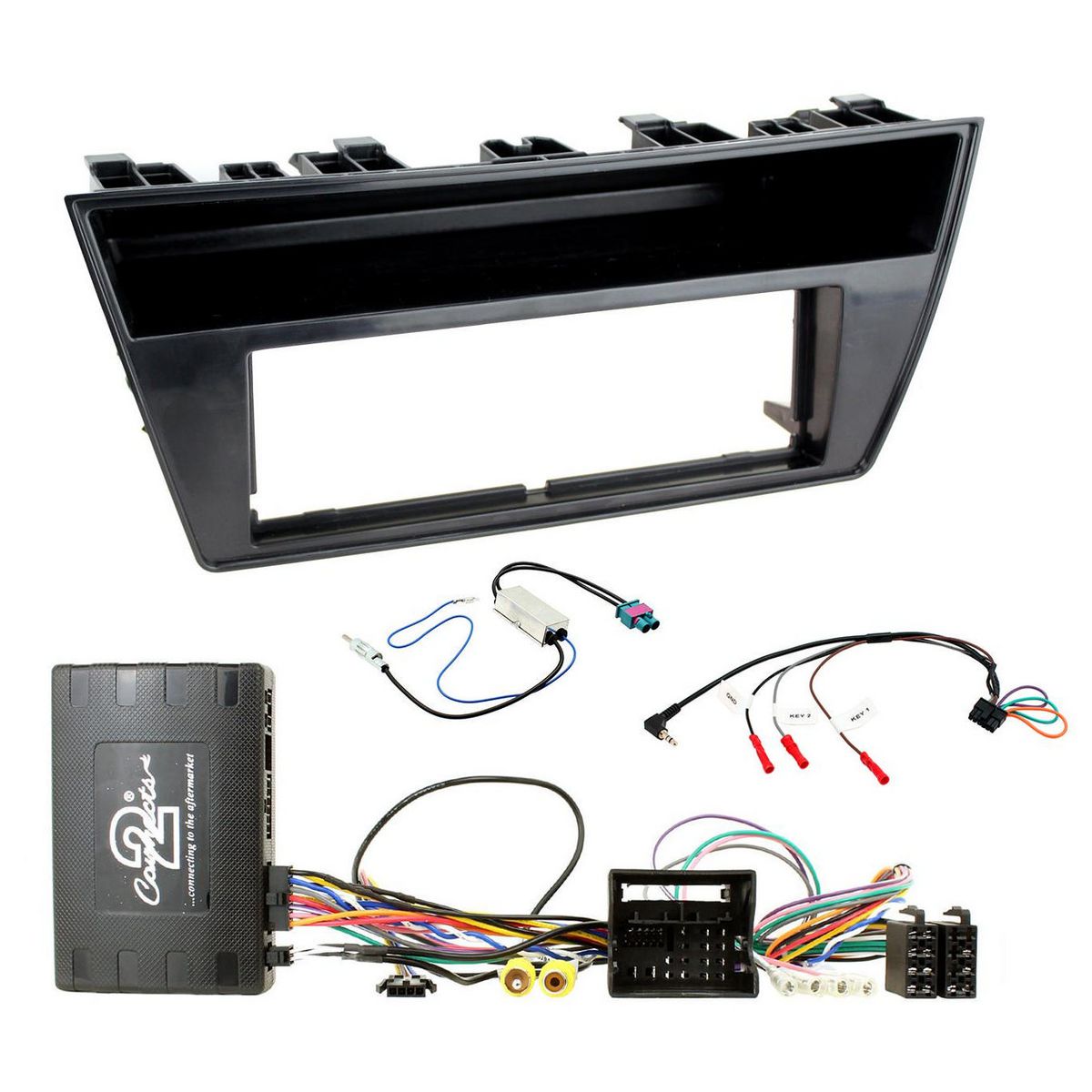 Aerpro Single Din Black Install Kit To Suit Skoda - Fabia FP8542K