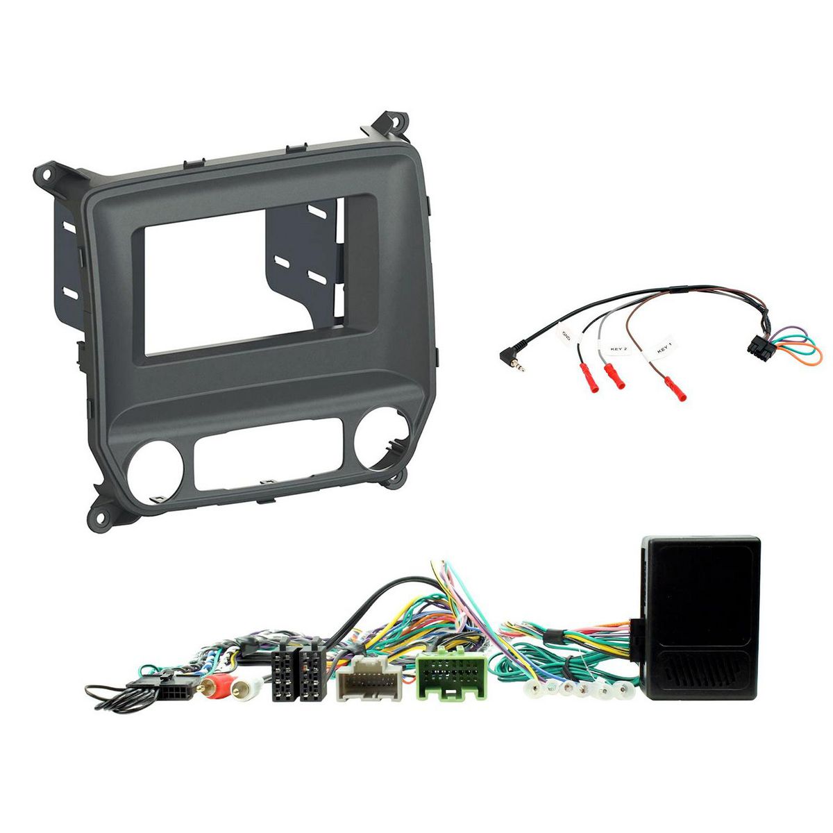 Aerpro Double Din Install Kit To Suit Chevrolet Silverado Ltz - Mylink 8 (Black) FP8416K