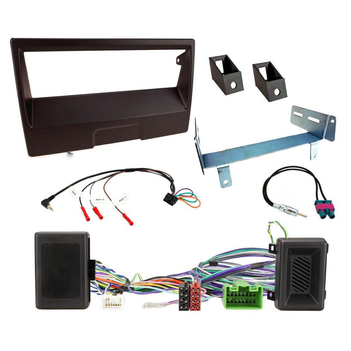 Aerpro Single Din Black Install Kit To Suit Volvo - Various Models FP8497K