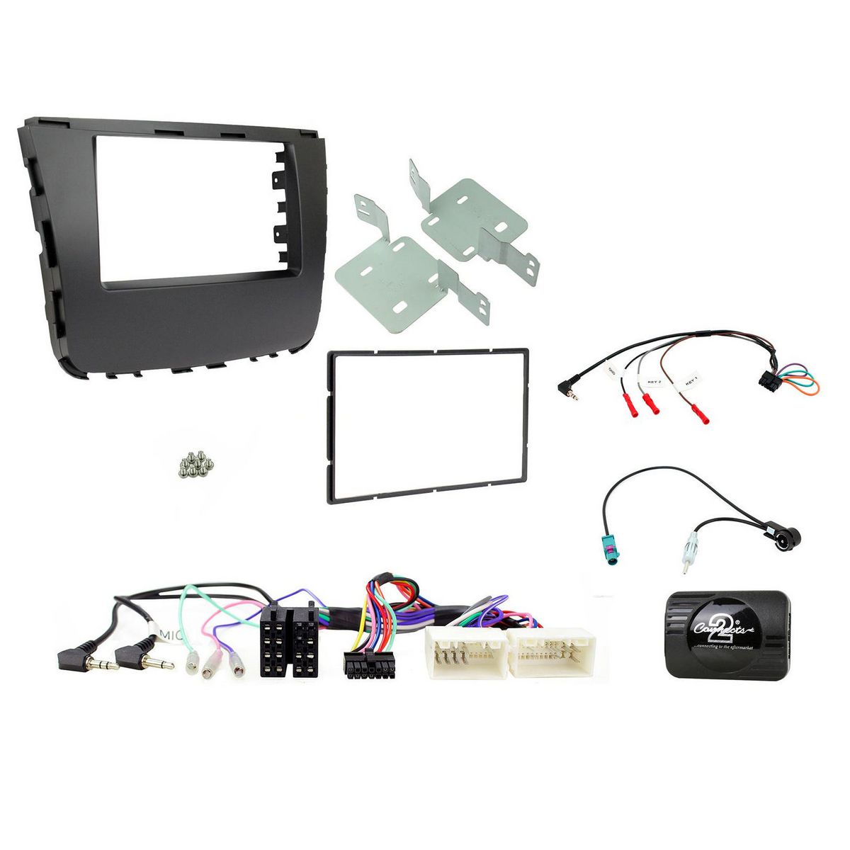 Aerpro Install Kit To Suit Ssangyong Musso (Black) FP8458K