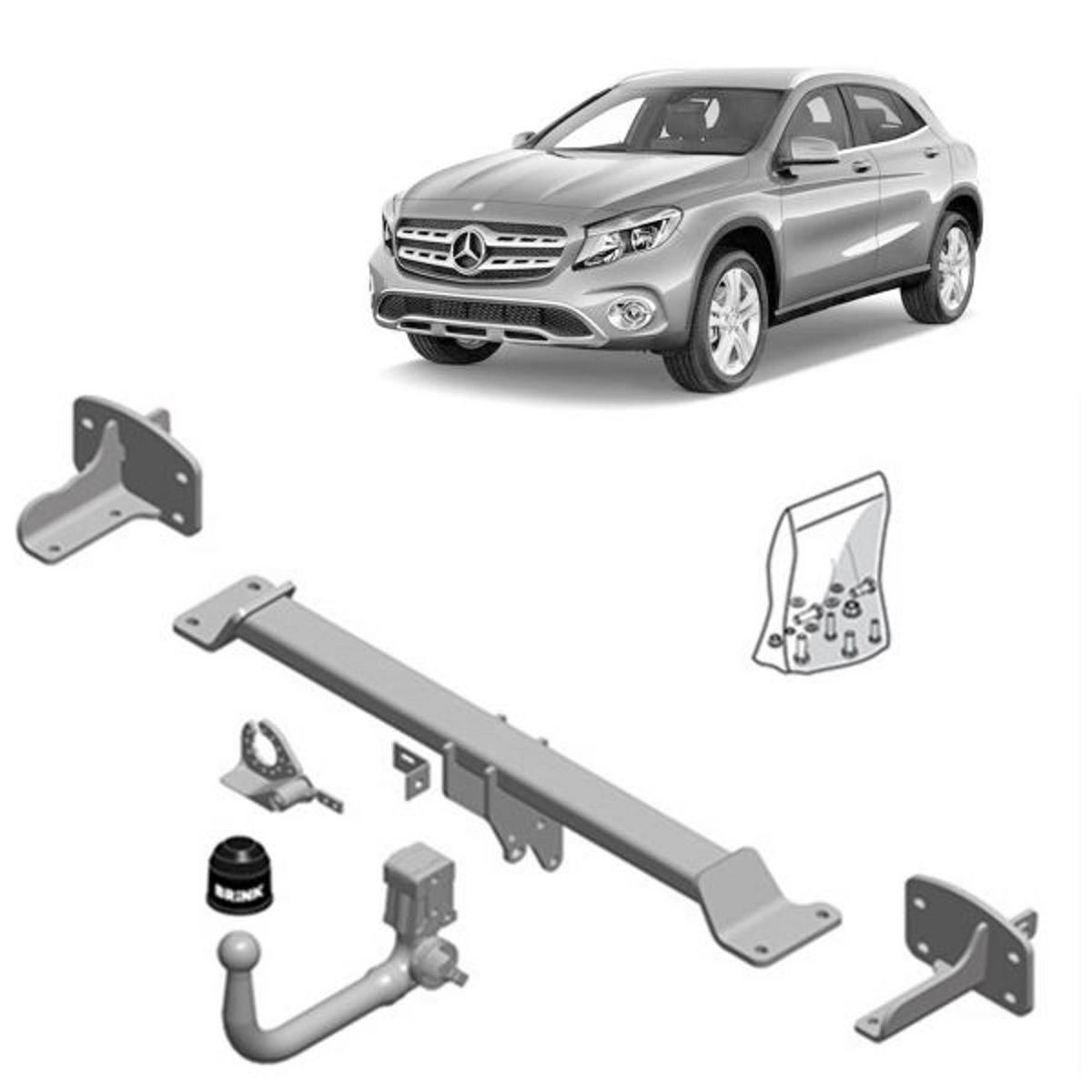 TAG BRINK Euro Vertical Detachable Tongue Towbar BR-588100
