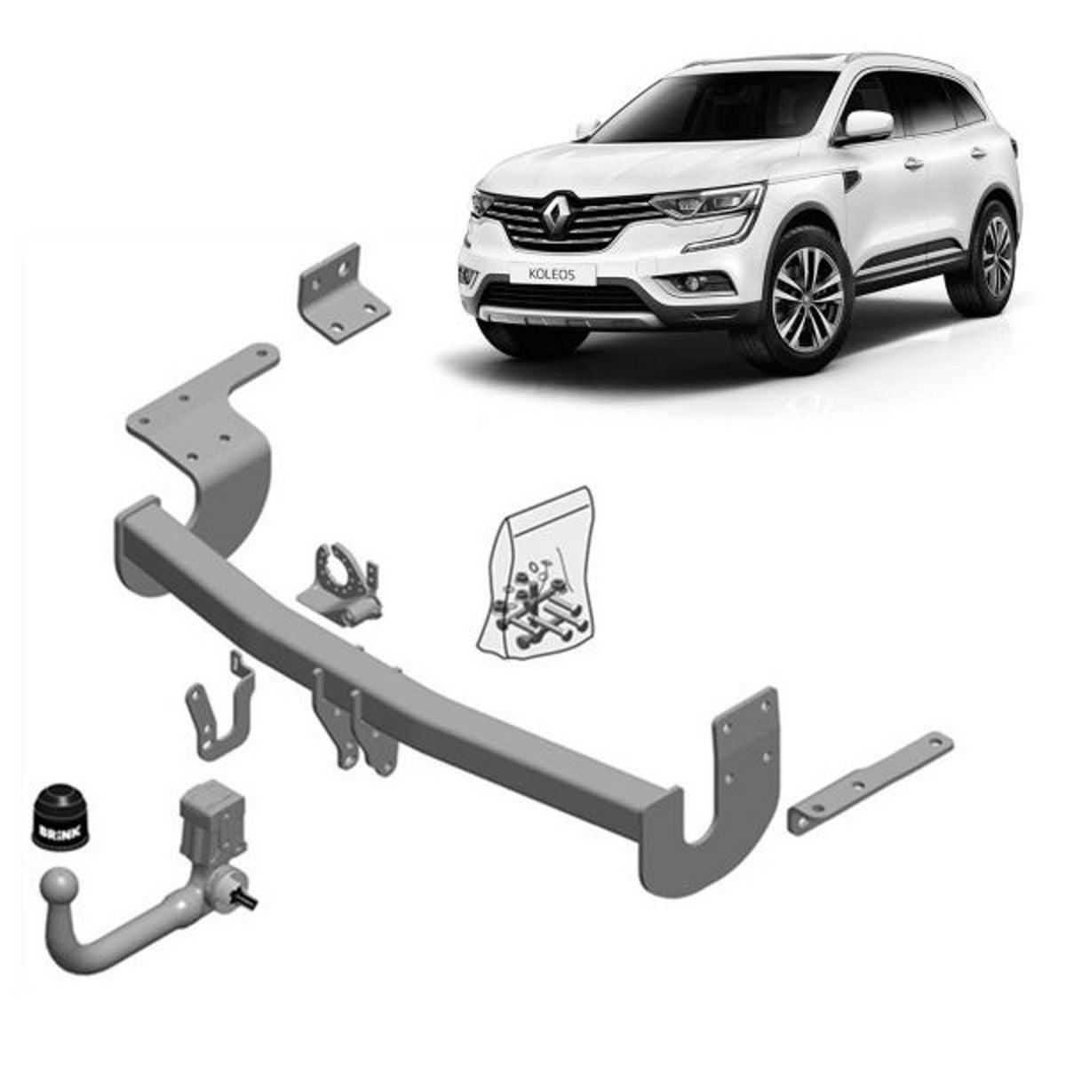 TAG BRINK Euro Vertical Detachable Tongue Towbar BR-643900