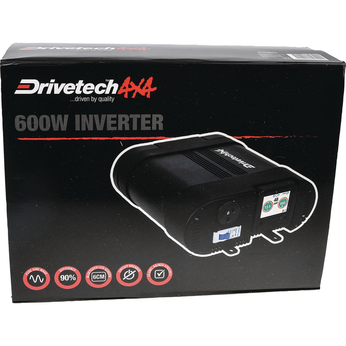 Drivetech 4X4 600W Pure Sine Wave Inverter DT-02600