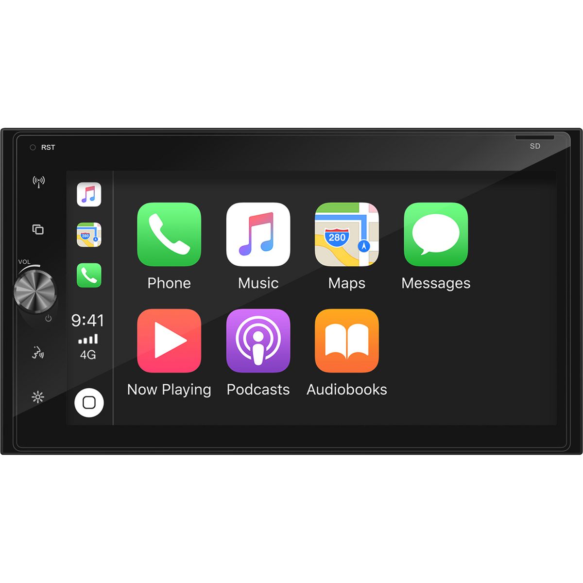 AXIS 2 Din Carplay 6.8In Cam Kit - AX1870CP+RVC