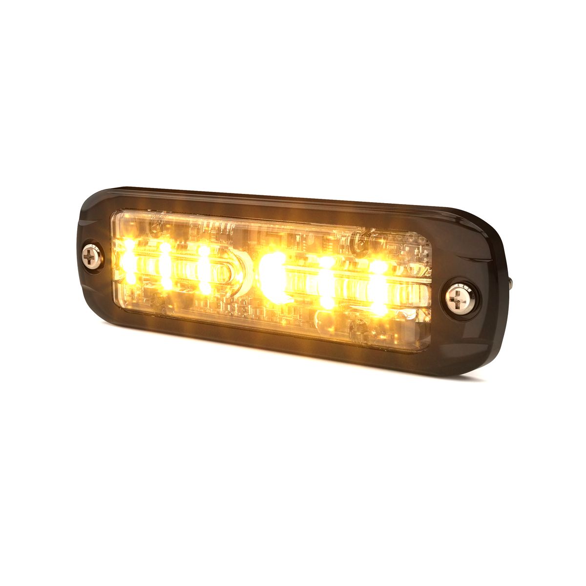 Ecco Directional Led, Surface Mount, Thin Profile,12-24Vdc, Single-Color Amber ED3801A