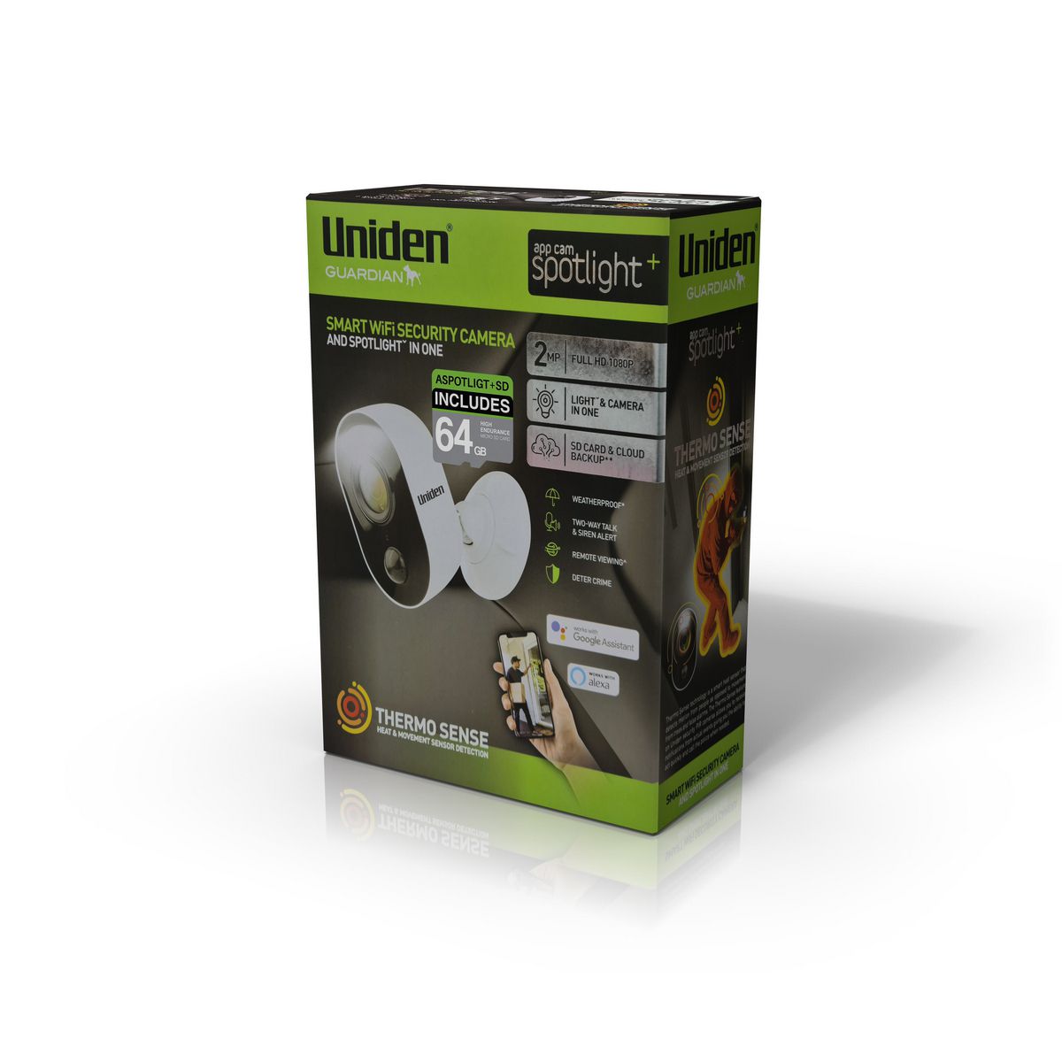 Uniden Guardian App Cam Spotlight+ APPCAMSPOTLIGHT+