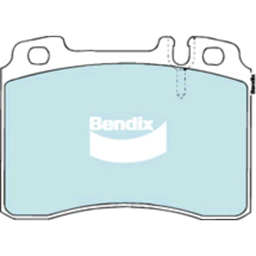 Bendix General CT Brake Pad Set Front DB1320 GCT