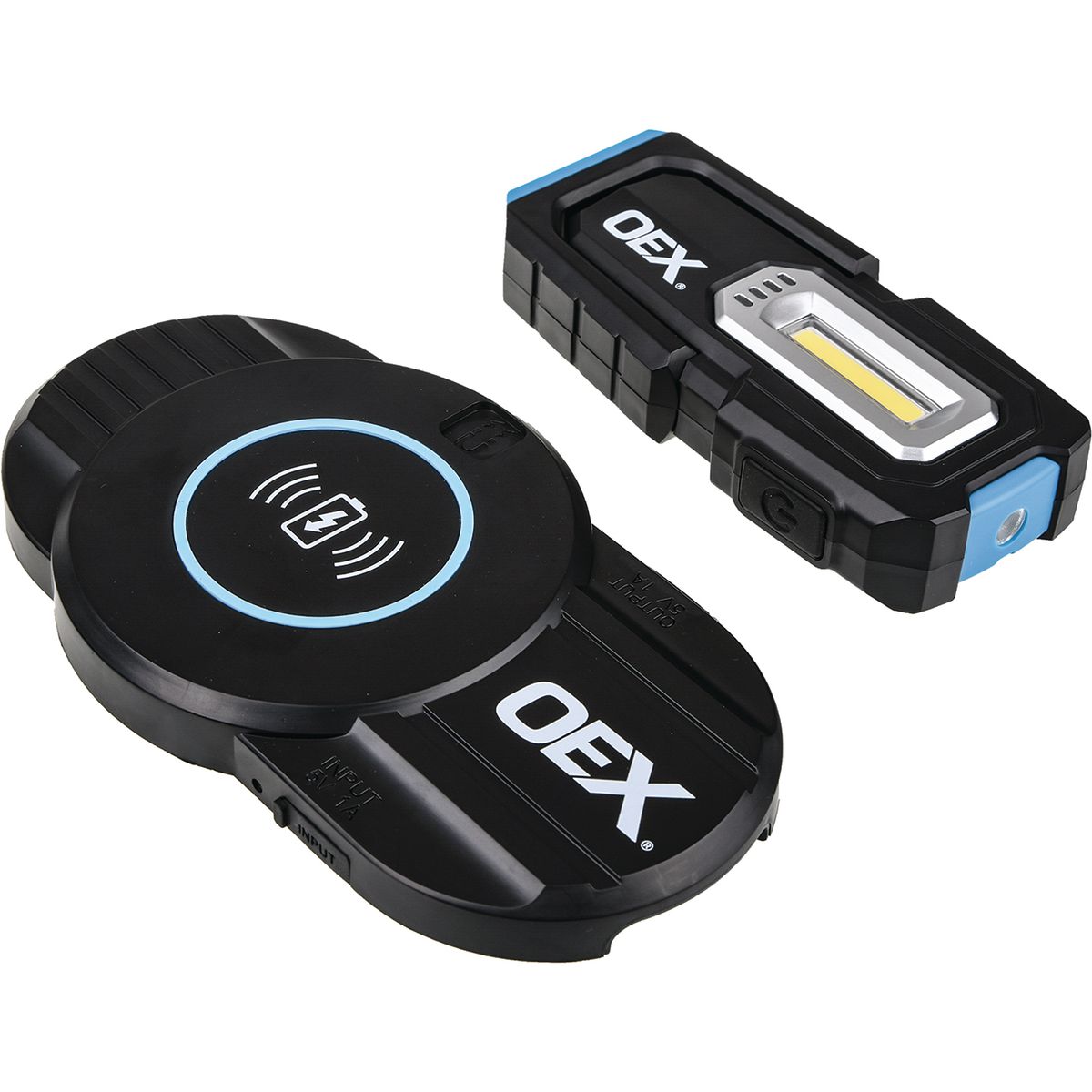 OEX 250Lm Cob Inspection Light/Torch With Magnetic Wireless Charger LLX3000