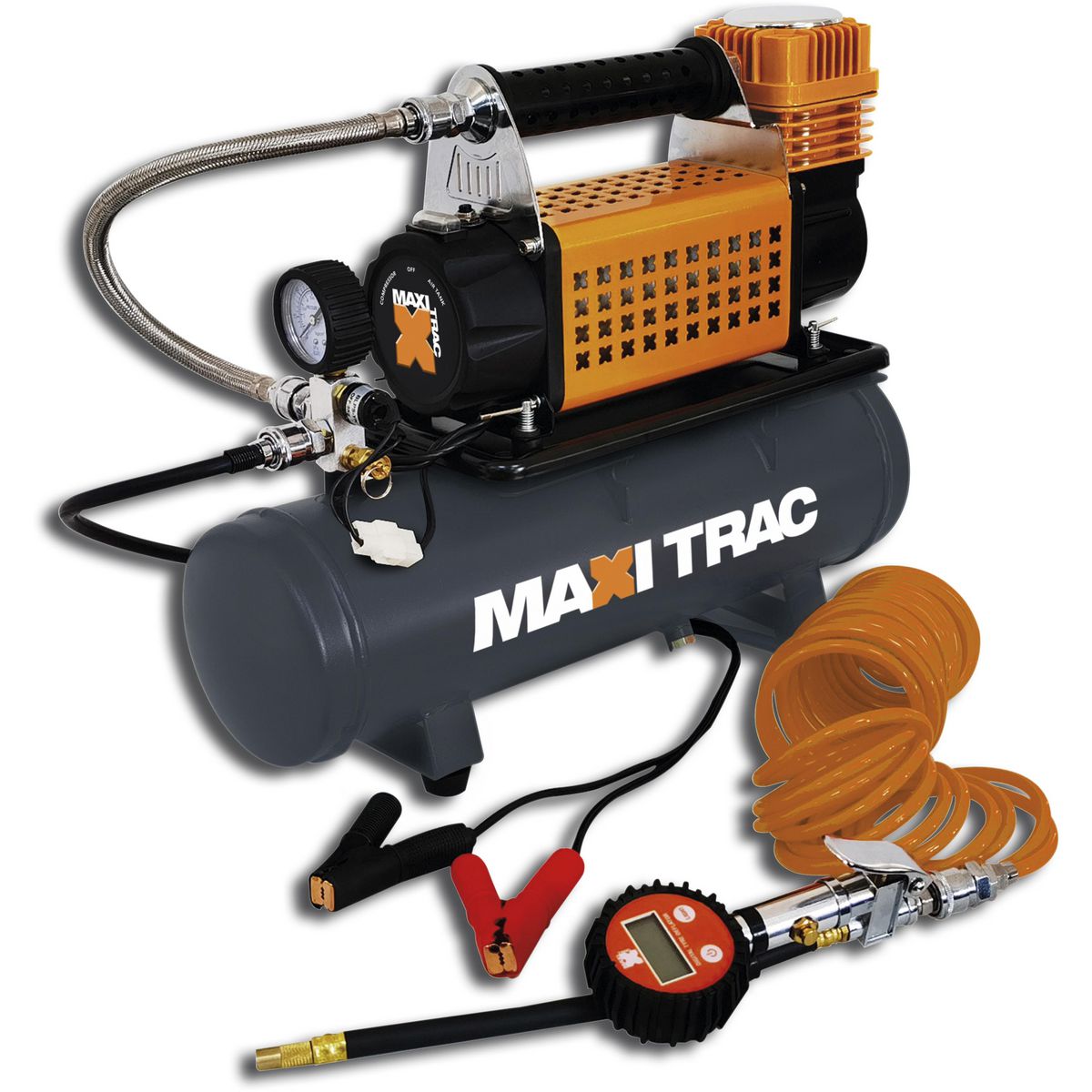 Maxi Trac 150Lpm Air Compressor & 6L Tank MTAC150T