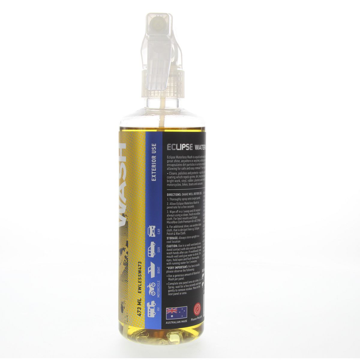 Eclipse Waterless Wash 473ml EWLESSW473