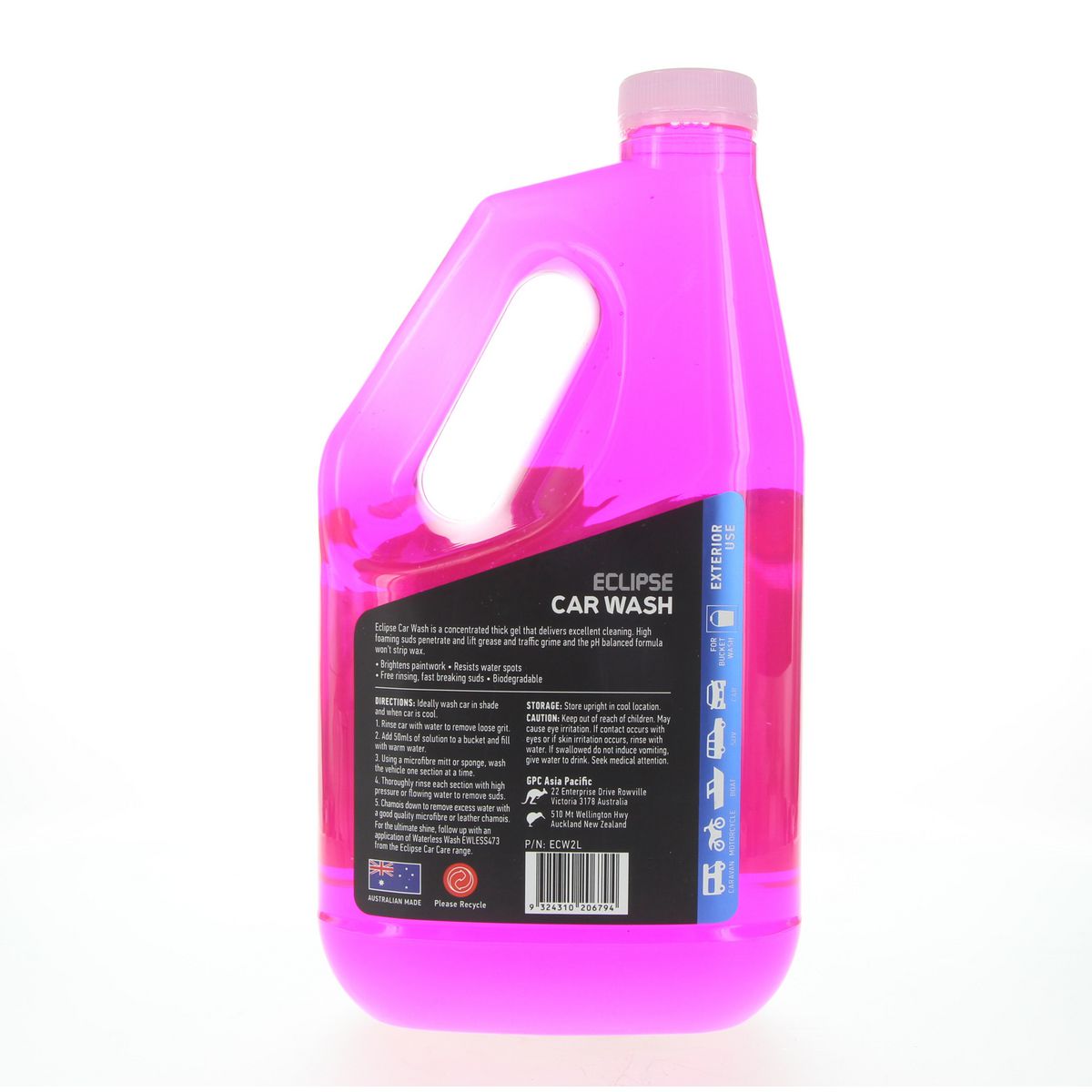Eclipse Car Wash 2L ECW2L