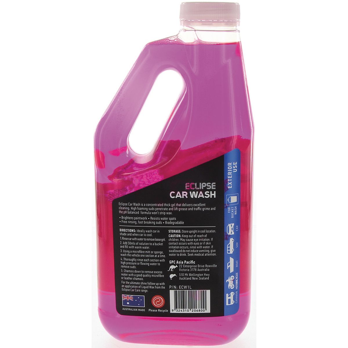 Eclipse Car Wash 1L ECW1L