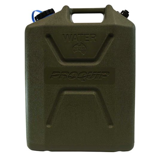 Proquip Heavy Duty Wide Mouth Plastic Water Can 22L With Tap 1004