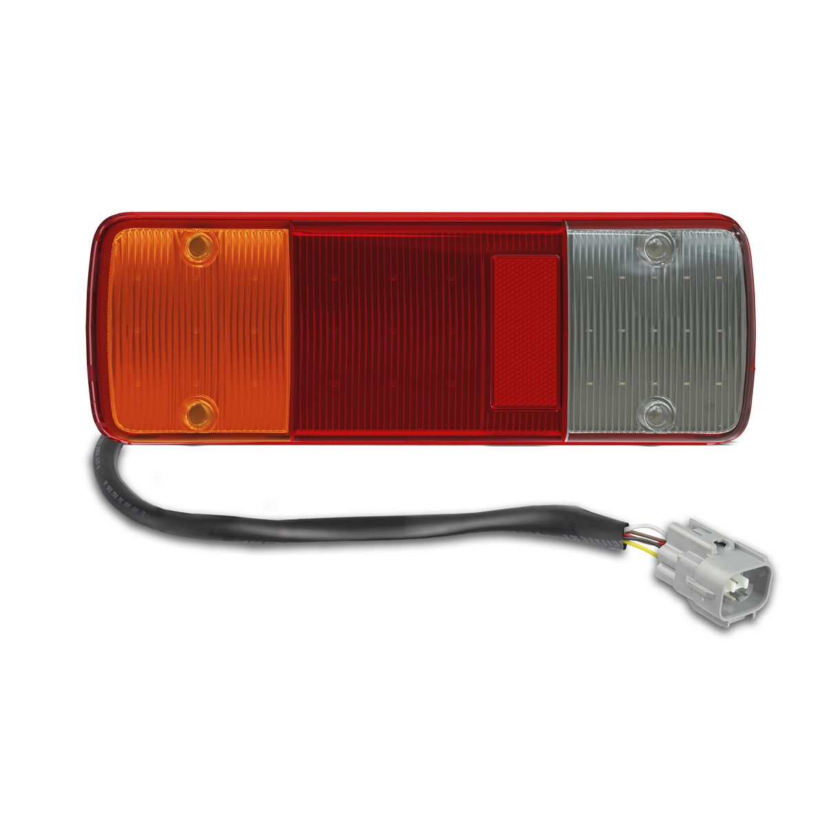 OEX Rear LED Combo Taillight 12/24V - Stop/Tail/Reverse/Indicator/Reflector With Plug LLX94013M