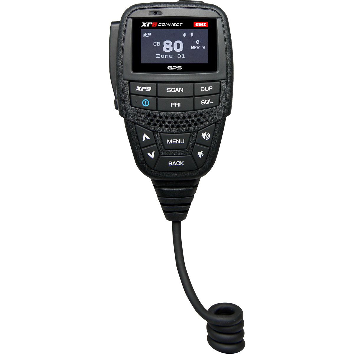 GME Professional Grade IP67 OLED Speaker Microphone with GPS MC668B-IP