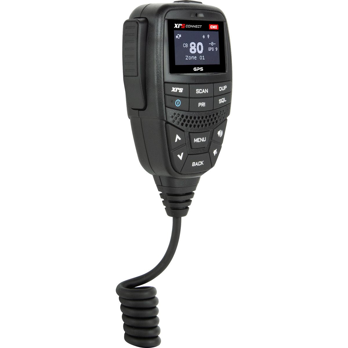 GME Professional Grade IP67 OLED Speaker Microphone with GPS MC668B-IP