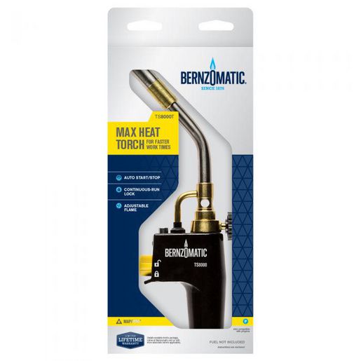 Bernzomatic Torch Head Sure Fire Trigger TS8000BT