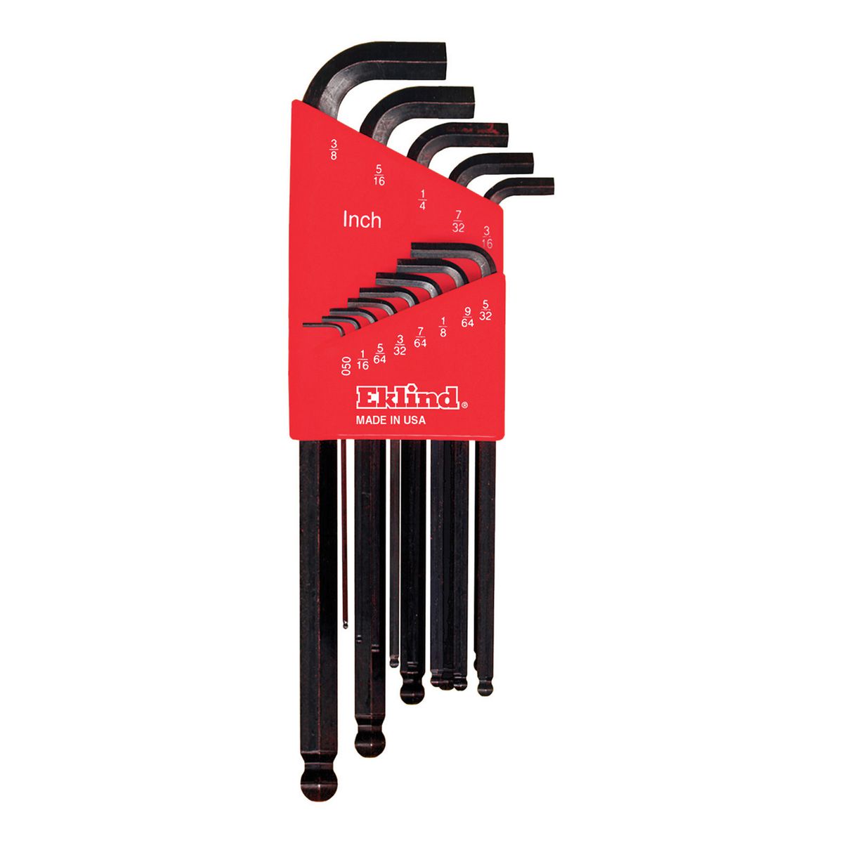 Eklind 13 Piece Ball Hex Key Set Stubby Imperial EK13113