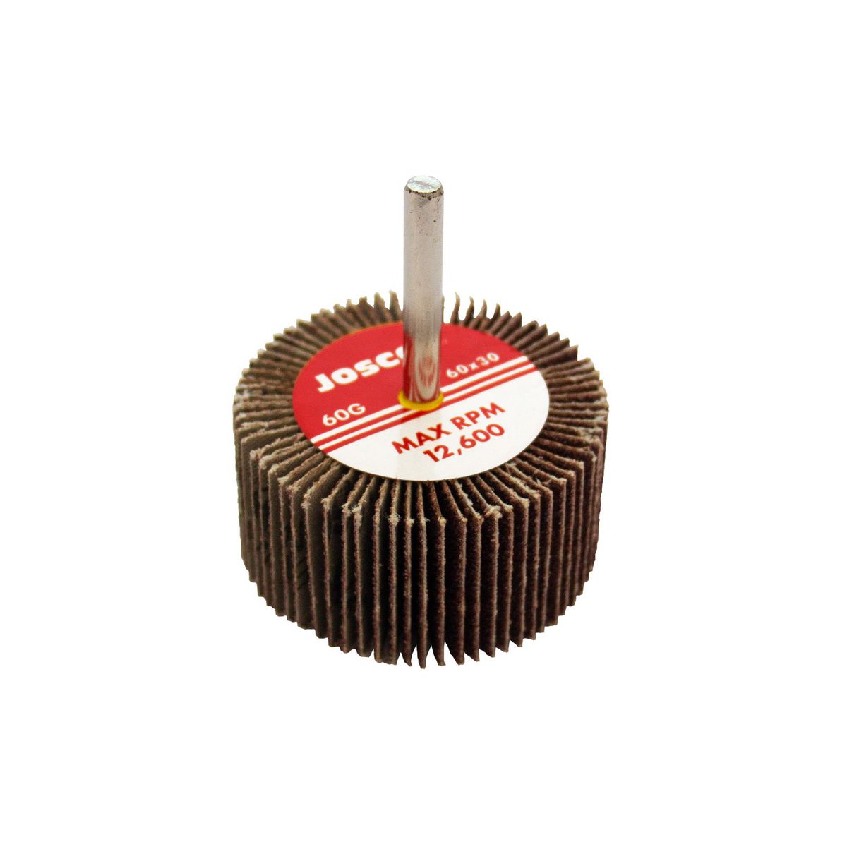 Josco 60mm x 30mm Flap Wheel 60 Grit FW6030060C