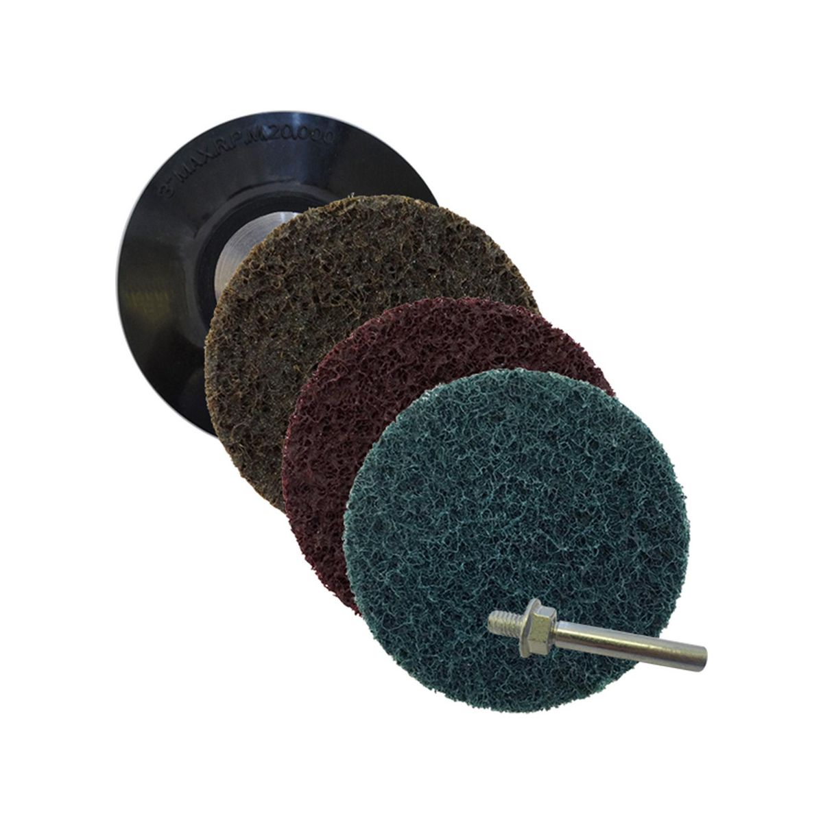 Josco 75mm Surface Conditioning Kit 5 Piece BSCK755