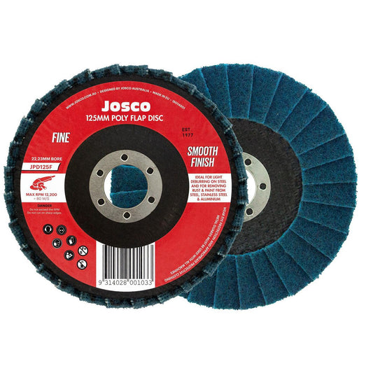 Josco 125mm Fine Poly Flap Disc JPD125F