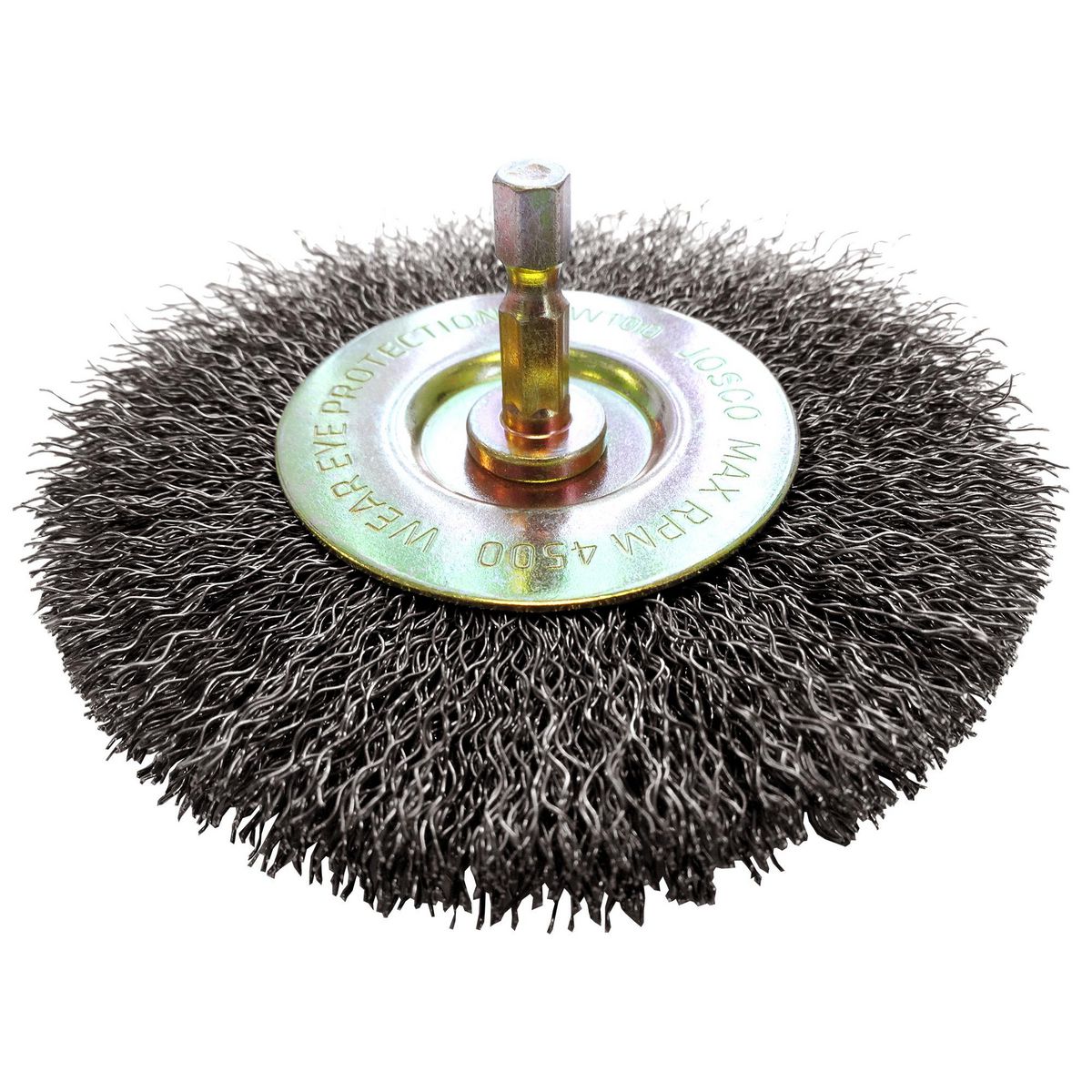 Josco 50mm Crimped Wheel Brush JCW50