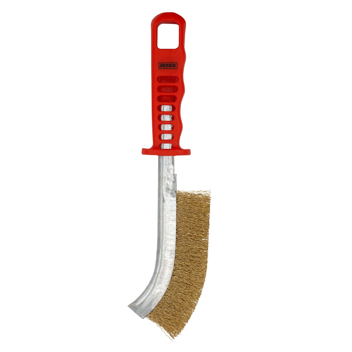 Josco Brass Coated Steel Scratch Brush BSBS