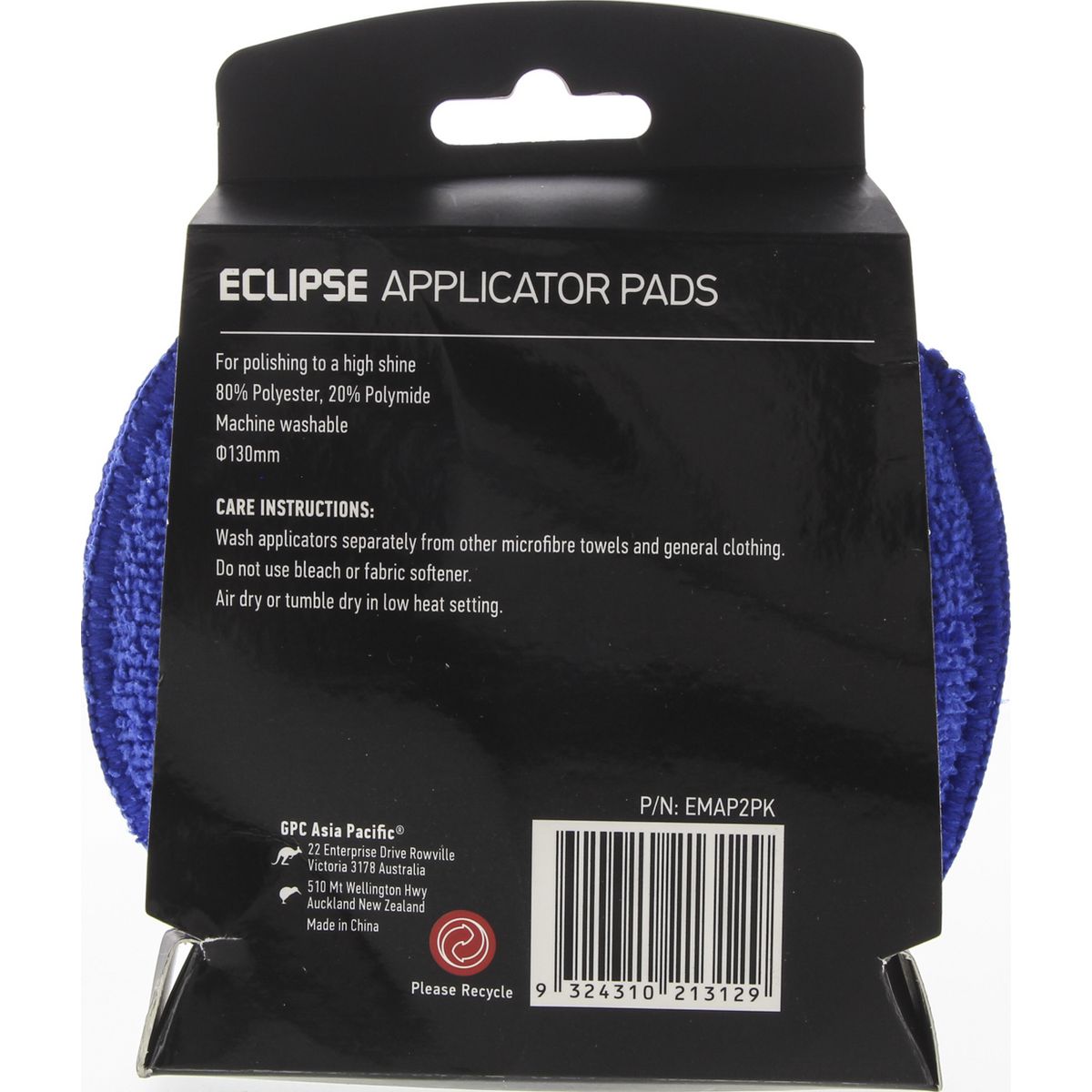 Eclipse Microfibre Applicator 2 Pack EMAP2PK