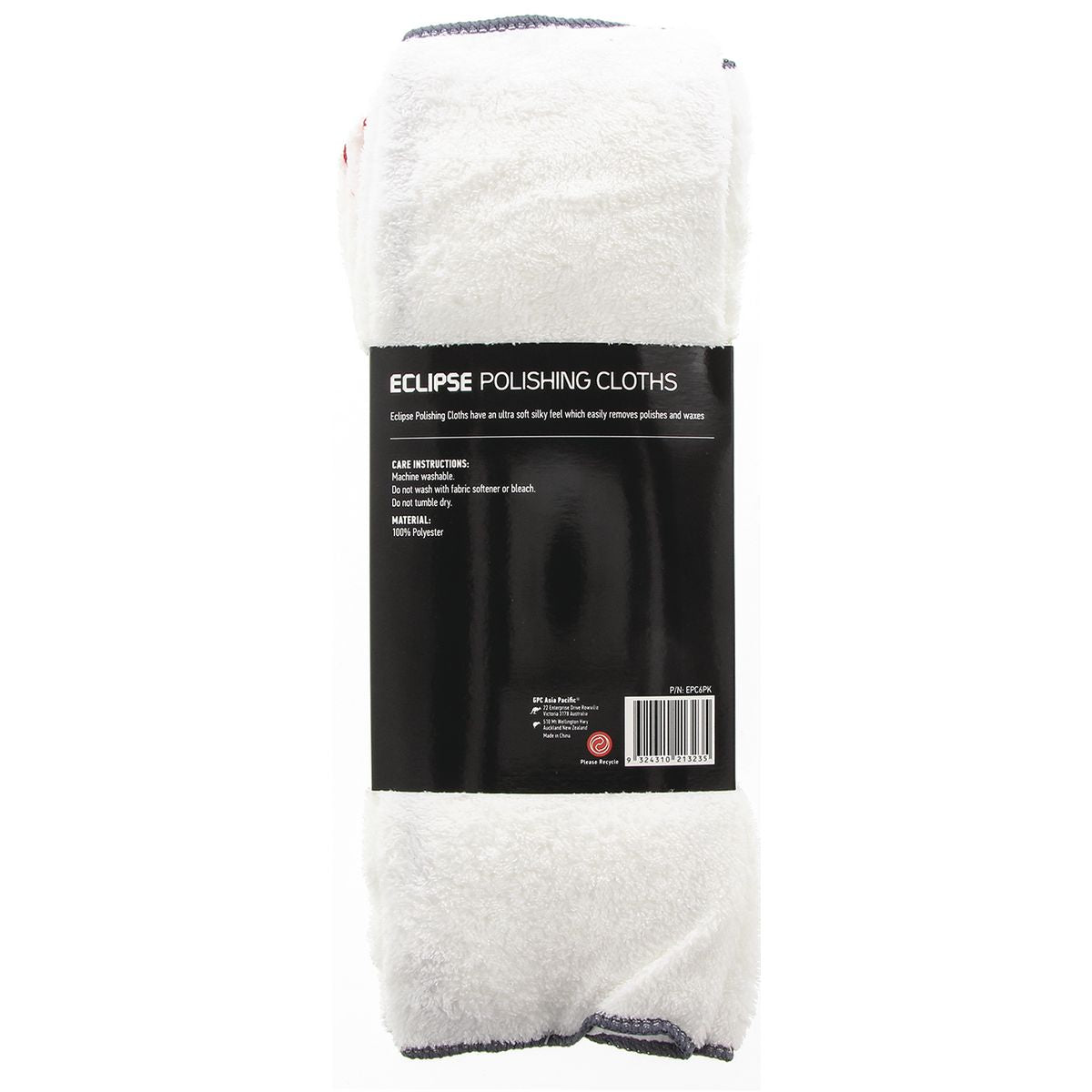 Eclipse Polishing Cloth Ultra Soft 6 Pack EPC6PK
