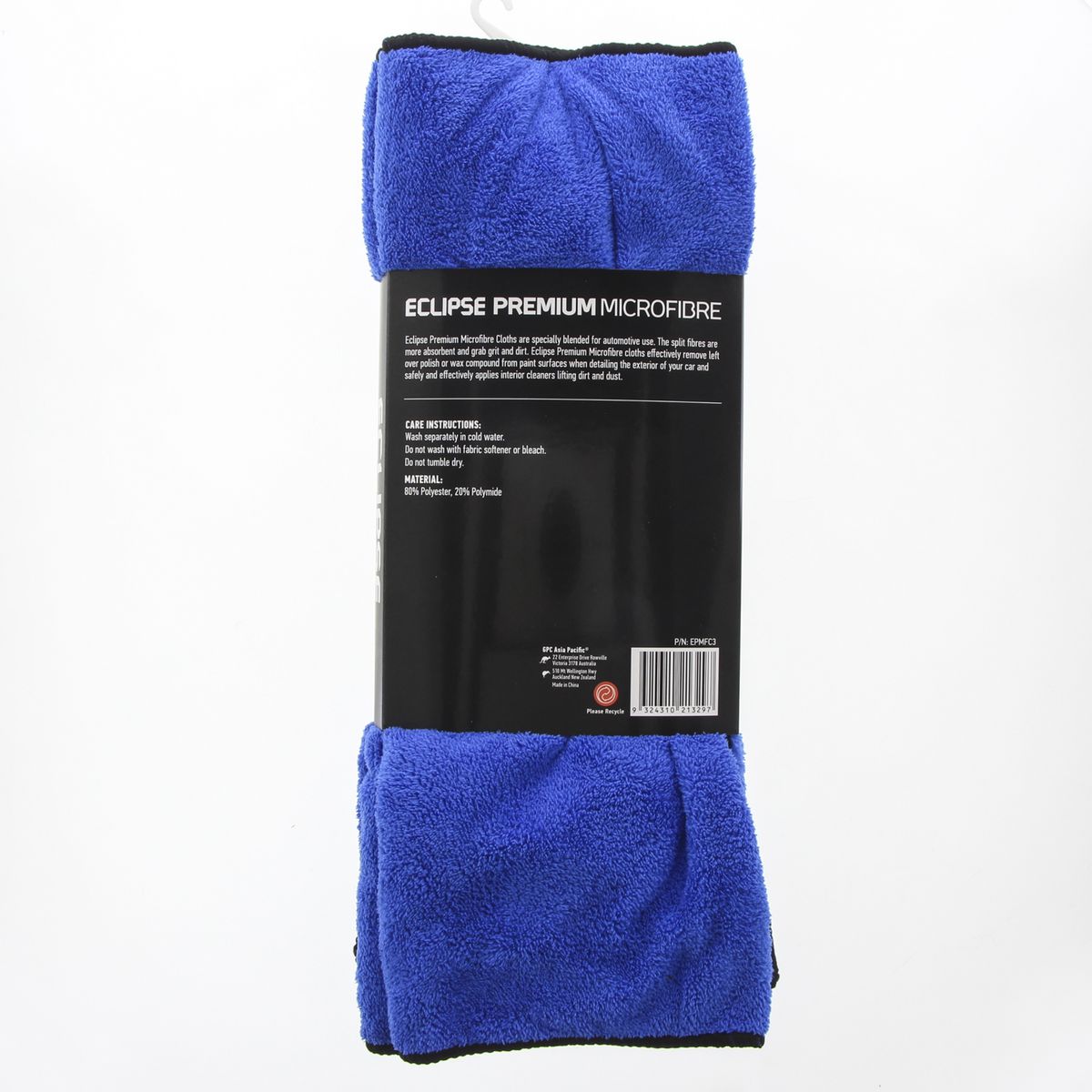 Eclipse Premium Microfibre Cloth 40 X 60cm 3 Pack EPMFC3