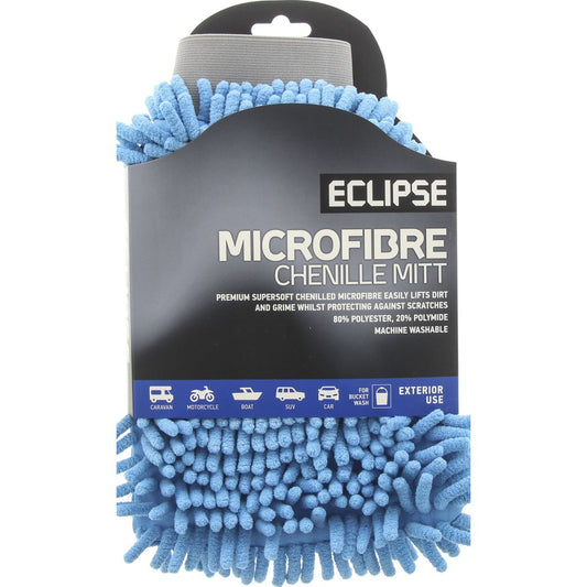 Eclipse Microfibre Chenille Mitt EMCM
