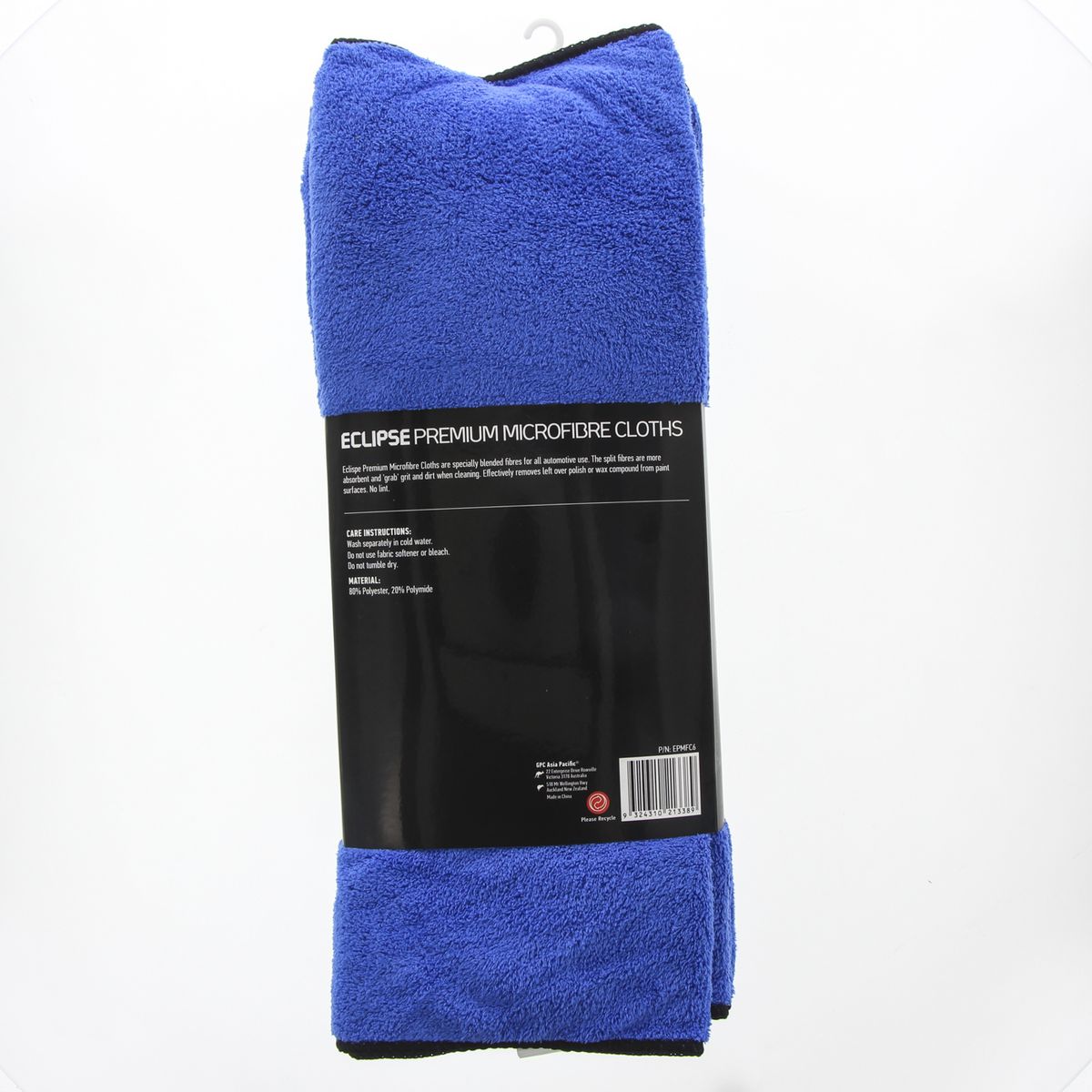 Eclipse Premium Microfibre Cloths 40 X 60cm 6 Pack EPMFC6