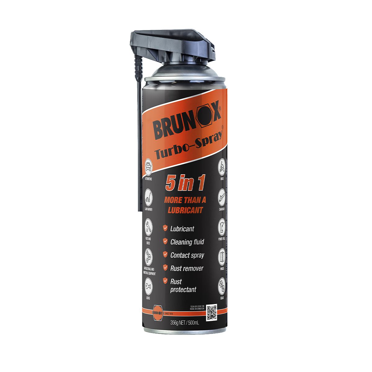 Brunox Turbo Spray Anti Seize Multiuse 500ml BR050TSPOWER