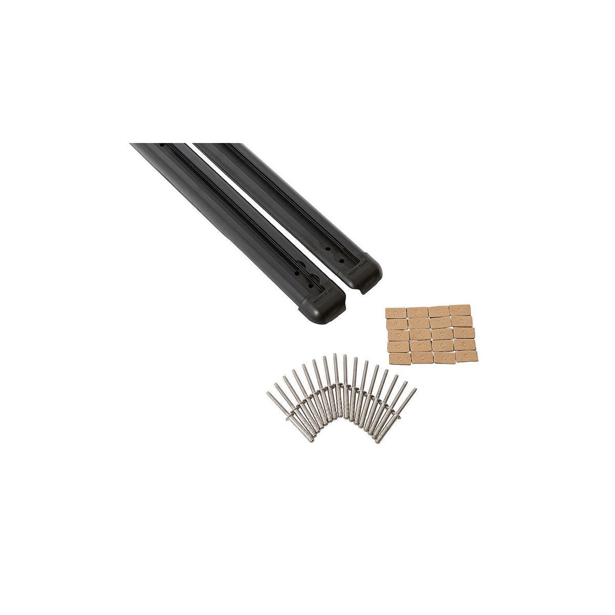 Rhino Rack Roof Rack Gen8 Track Set fits Hilux Dual Cab RTS556