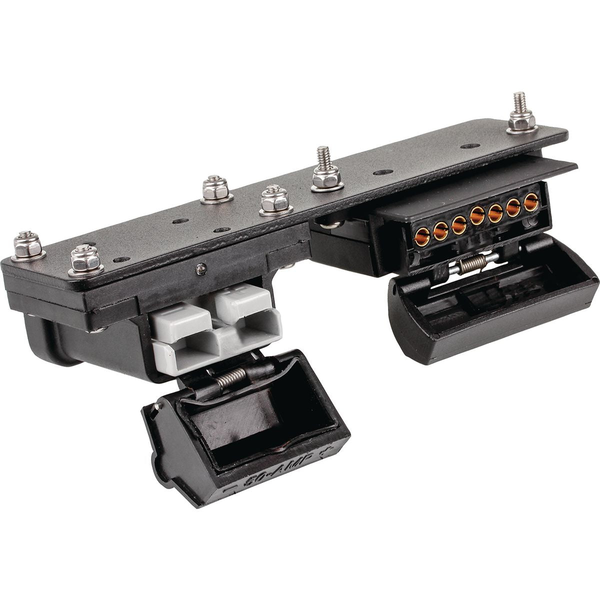 OEX Mounting Plate fits 7 Pin Flat Trailer Socket And 50A Anderson Connector ACX6921