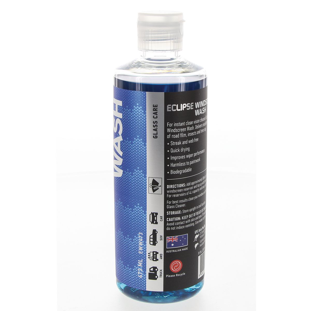 Eclipse Windscreen Wash 473ml EWW473