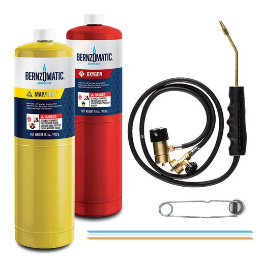 Bernzomatic Oxygen and MAP-Pro Kit WK5500XTK