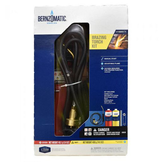 Bernzomatic Oxygen and MAP-Pro Kit WK5500XTK