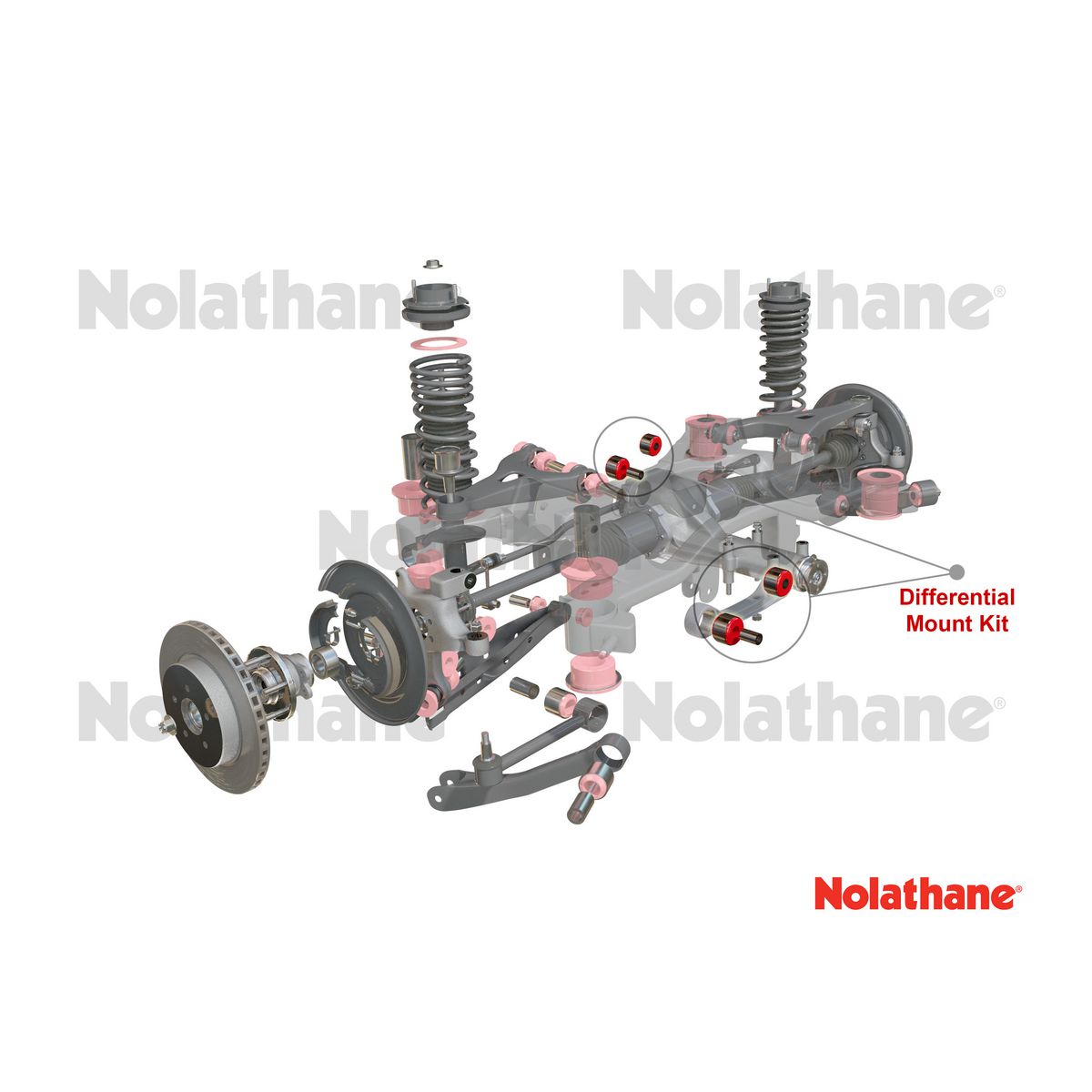 Nolathane - Differential - Mount Bushing Kit 49280