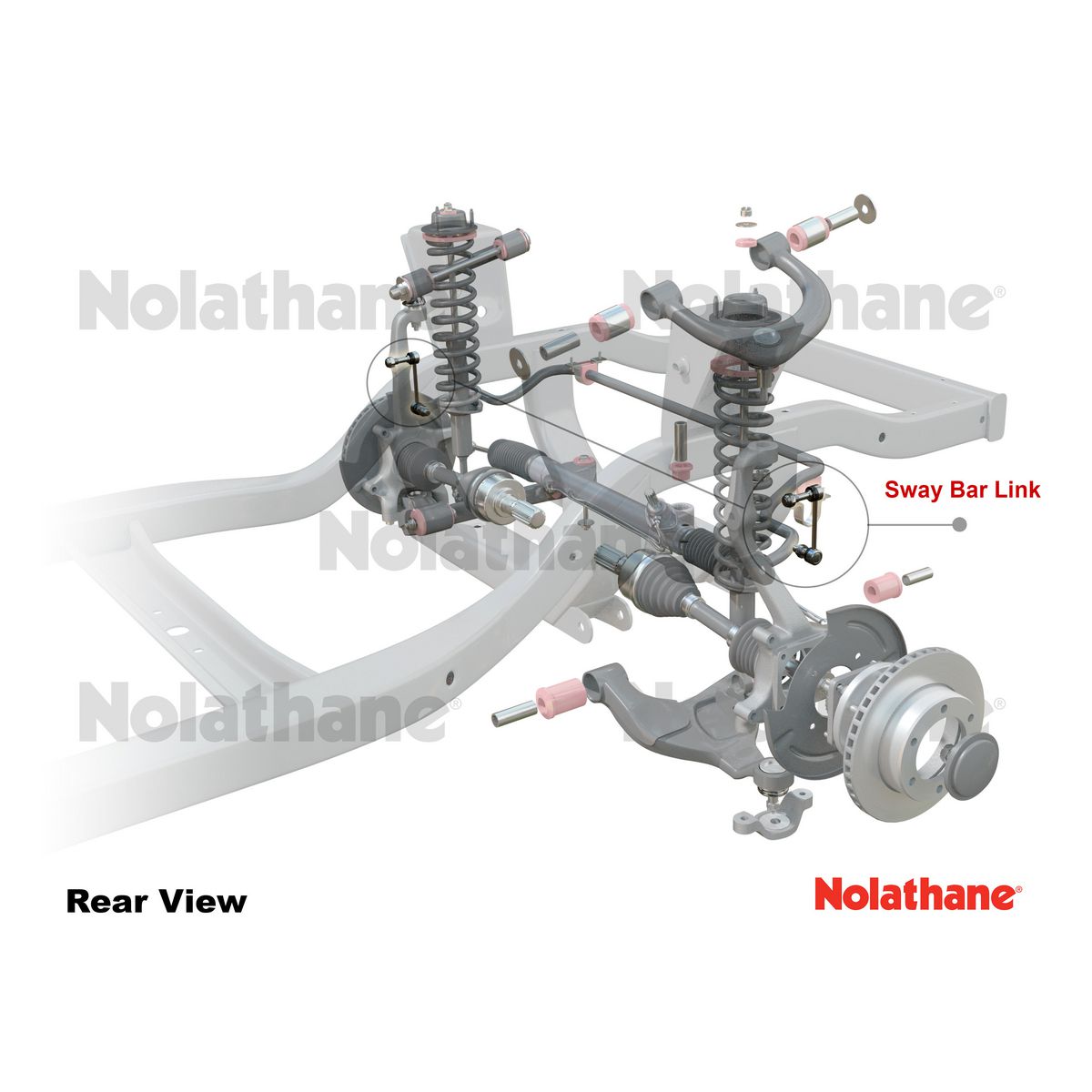 Nolathane Sway Bar Link Bushing Kit 421002