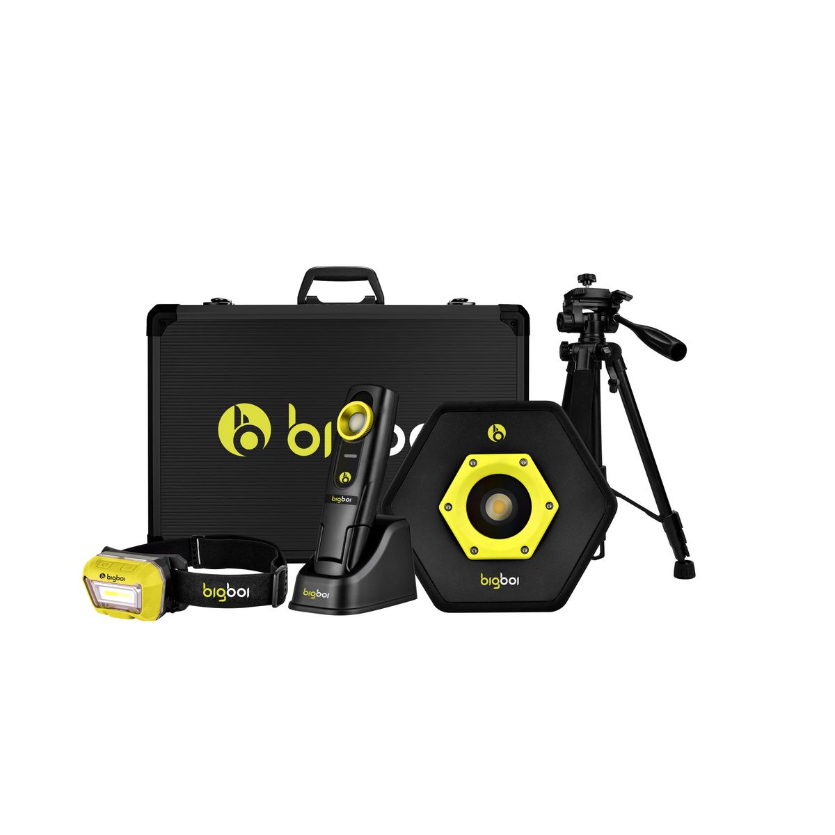 Bigboi Rechargeable Kit &amp; Tripod ILLUMRPCK