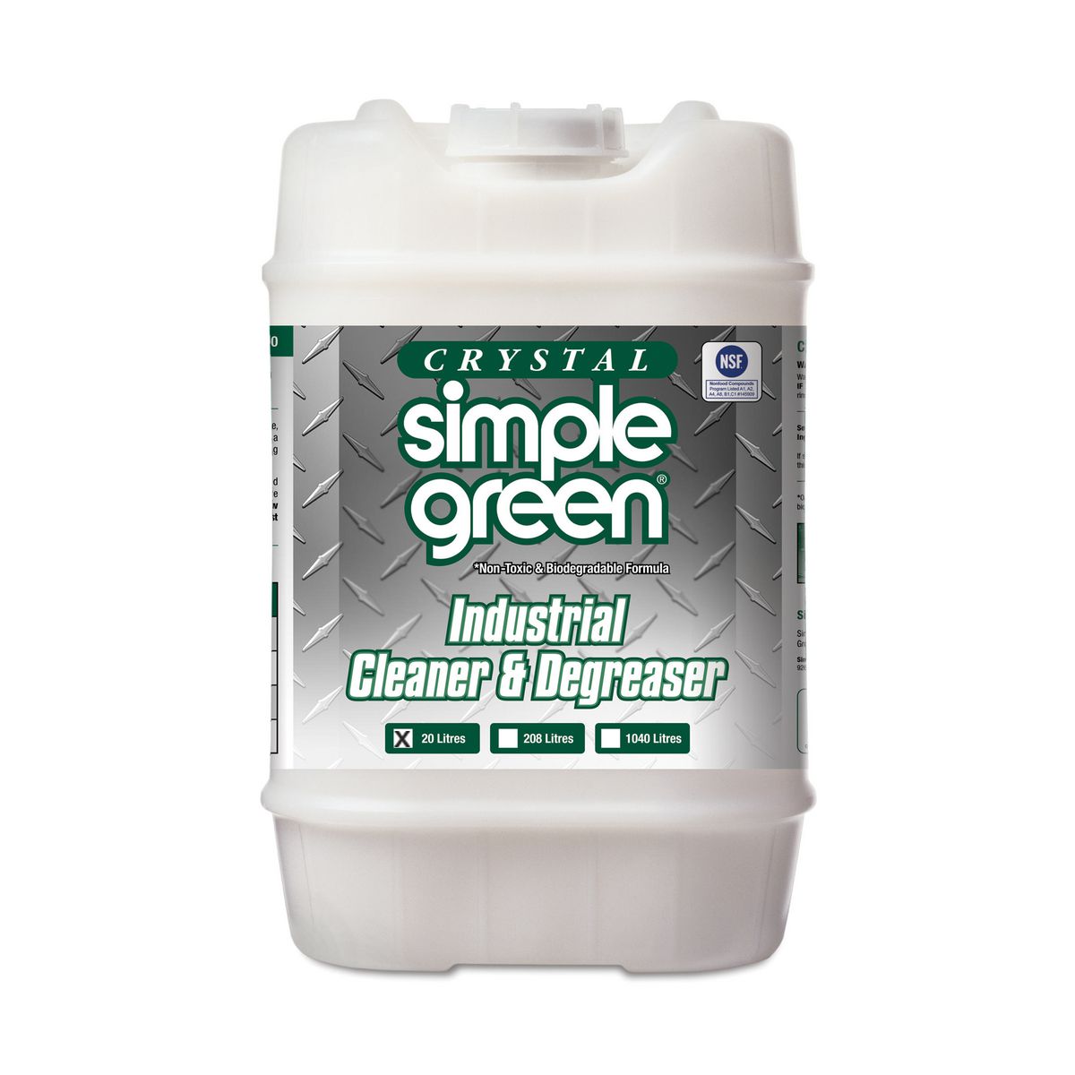 Simple Green Crystal Cleaner & Degreaser 20L SG19001