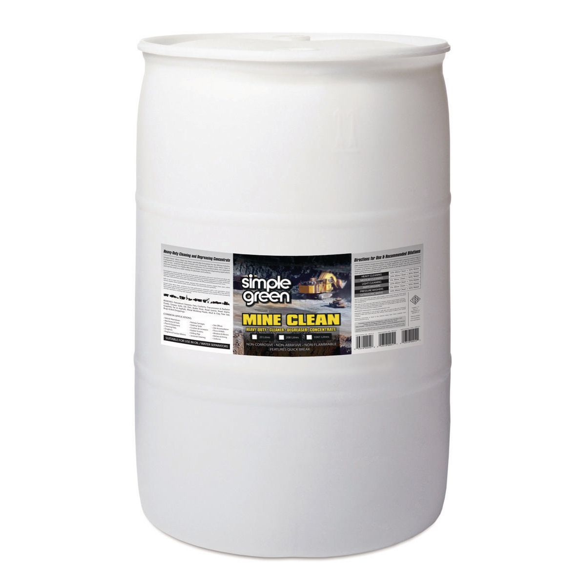 Simple Green Aust Mine Clean 208 L Drum SG20208