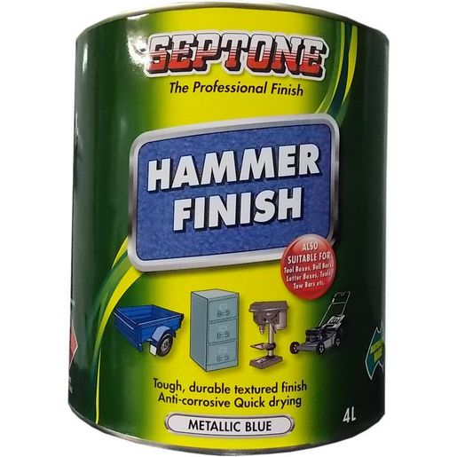 Septone Hammer Finish Blue 4L AFHFB4