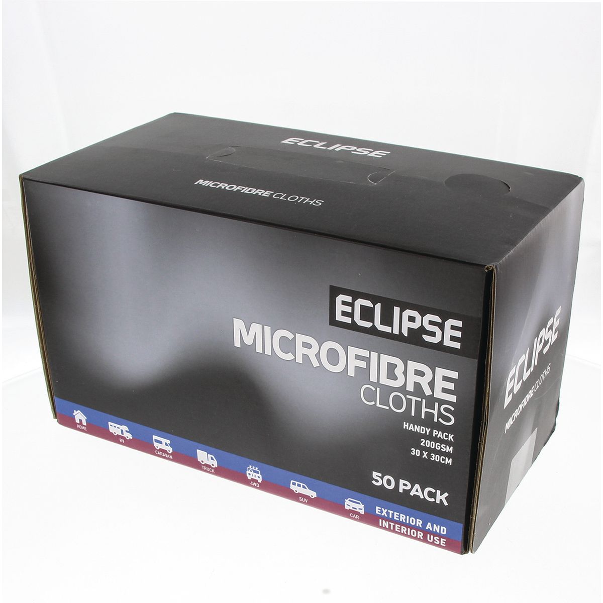 Eclipse Microfibre Cloths 50 Piece Box EMFC50PK